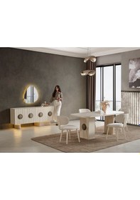 Resim Granda Mdf Yemek Odası Takımı Aytaşı 