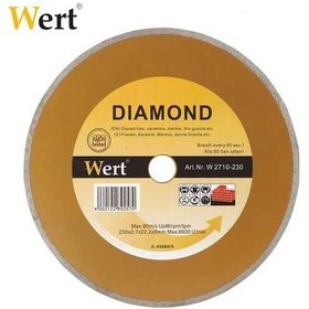 Resim Wert 2710-180 Seramik-fayans Elmas Testere 180 MM 