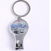Resim new life promosyon nl Süleymaniye Temalı Açacaklı Tırnak Makası Anahtarlık- Metal-Krom 