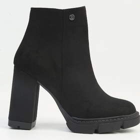 Resim Pierre Cardin Pc-54139kadın Siyah Süet Platform Topuklu Bot 001 