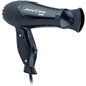Resim AWOX Fold Katlanabilir Saç Kurutma Makinesi Siyah Awx-0060 