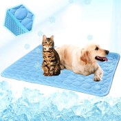 Resim Huoxun Shop B Mavi Stil Xs 40X30CM Köpekler Kediler Için Yıkanabilir Yaz Serinletme Matı Nefes Alan Kafes Ped Yatak Matı Evcil Hayvan Kendinden Serinletme Matı (Yurt Dışından) 