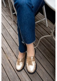 Resim Montero Kadın Kırışık Makosen Gold Altın 