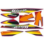 Resim Honda Honda Wave 100 Uyumlu Stıcker Set 002 