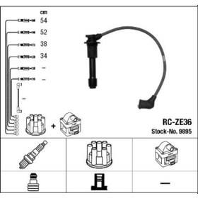 Resim NGK 9895 BUJI KABLOSU MAZDA MX-3 (EC) 91- 1,6I 