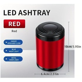 Resim Dashanshop Evrensel Araç Çakmaklı Küllük - Kırmızı Uzun Askılı, Merkezi Kontrol Yeri 