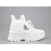 Resim Ewoll 241-1007 Beyaz Kadın Sneakers 001 