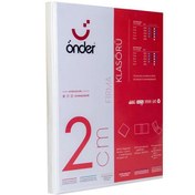 Resim Önder Sunum Klasörü 4 Halkalı 20 MM A4 Beyaz 2012-5 