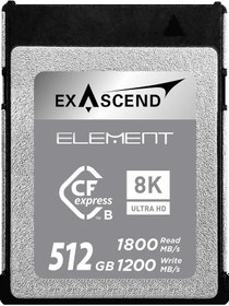 Resim Exascend Element 512gb Cfexpress Type-b Hafıza Kartı 