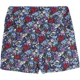 Resim Lovetti Kız Çocuk Cottage Garden Desen Cepli Şort 8977 Çok Renkli 