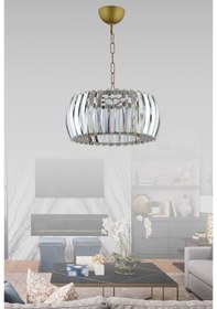 Resim İstanbul Avize Venüs 22 CM Eskitme Kristal Taşlı Avize Eskitme 