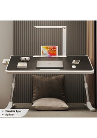 Resim Karr Office Move - N9 Yükseklik Ayarlı Led Aydınlatmalı Siyah Laptop Sehpası Diğer 