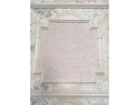 Resim Deco Market Boyanabilir Duvar Çıtası Geçmeli M Köşe Motifi 4 cm 