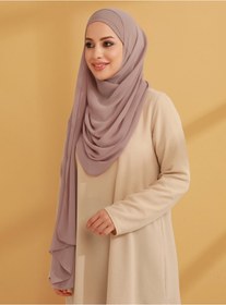 Resim TUVA İç Boneli Şifon Hazır Türban - Soft Lila - 