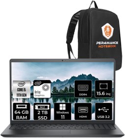 Resim Dell Vostro 3520 i5 1135G7 64GB RAM 2TB SSD 15.6'' FHD W11HOME N2063PVNB3520U & PER4 ÇANTA 
