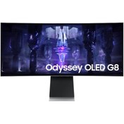 Resim Samsung 34" G8 Oled Odyssey Kavisli 175Hz Gaming Oyun Monitörü Samsung 34" G8 Oled Odyssey Kavisli 175Hz Gaming Oyun Monitörü