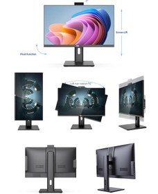 Resim Redrock Highline PT511516R101N27P i5-11500 16 GB 512 GB SSD 27" Dos AIO Masaüstü Bilgisayar 