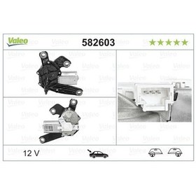 Resim VALEO 582603 Silecek Motoru Arka C2 09 03-01 10 . C3. C3 II 