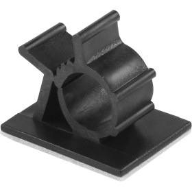 Resim Skyeyyt 20PCS Siyah Ayarlanabilir Plastik Kablo Kelepçeleri Kendi Yapışkanlı Araç Kablo Klipsleri Tel Organizatör (Yurt Dışından) 