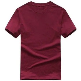 Resim Snapbuy 2024 Erkek Düz Renk Pamuklu T-shirt Siyah Beyaz Yaz Kaykay Tops Avrupa Boyutuşampanya Şampanya 