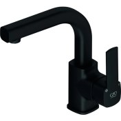 Resim Gpd Tek Gövde Lavabo Bataryası Pedra Siyah MTL160-S 