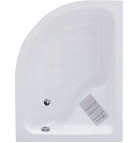 Resim Waterway Palma Oturmalı Mini Oval Küvet 100x80 H:43 Gövde+metal Ayak+ön Panel 