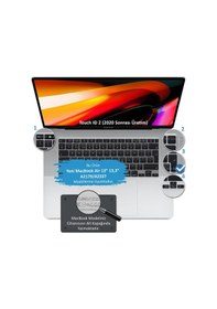 Resim Apple Uyumlu MacBook Air 13inc Klavye Koruyucu A2179 A2337 Avrupa İngilizce 