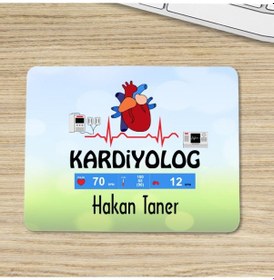 Resim Kardiyologa Özel Isimli Mouse Pad 
