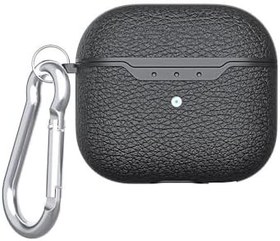 Resim PSR aksesuar Kılıf Airbag 03 Silikon Siyah Air Pods 4 ile uyumlu 