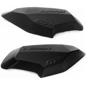 Resim GP Kompozit Yamaha NMAX 125-155 2015-2020 Uyumlu Bacak ve Grenaj Koruma Seti Siyah 