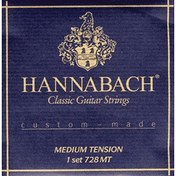 Resim Hannabach 7288MT Custom Made Medium Tension Klasik Gitar Teli (3'lü Treble Set) 