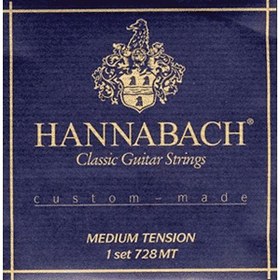 Resim Hannabach 7288MT Custom Made Medium Tension Klasik Gitar Teli (3'lü Treble Set) 