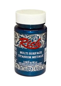 Resim Rich Multi Surface Titanium Metalik Boya 90 Cc. 2568 Lacivert 