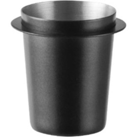 Resim Luminnaly Siyah 58 mm Kahve Dozaj Kabı Paslanmaz Çelik Kahve Kupası Taşıma Kabı Paslanmaz Çelik Evrensel Toz Toplayıcı (Yurt Dışından) 
