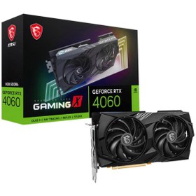 Resim MSI Geforce Rtx4060 Gaming X 8gb Gddr6 128 Bit Dlss 3 Ekran Kartı 