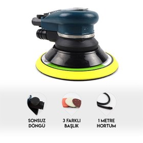 Resim Dawreek Havalı Polisaj ve Zımparalama Makinesi 150 MM 