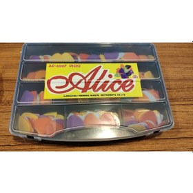 Resim Alice Ap-600f Karışık Renk 600 Adet Gitar Penası-özel Kutulu 