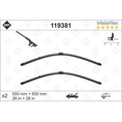 Resim Valeo Sılecek Supurgesı Takımı 650mm / 650mm Mercedes C219 W211 S211 . Porsche Cayenne 