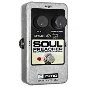 Resim Electro Harmonix Soul Preacher Compressor & Sustainer Pedalı 