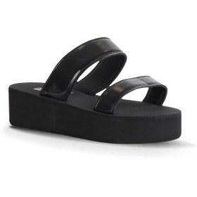 Resim Bueno Shoes Siyah Sedefli-paris Kadın Dolgu Topuklu Terlik 26wt752750 