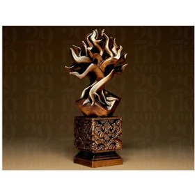 Resim Toprak Elementi Heykeli 