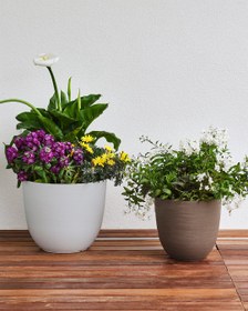 Resim Over 38 Akıllı Saksı Bej 
