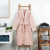 Resim DC Home Soho Kadın Pike Bornoz - Pudra - L/XL 