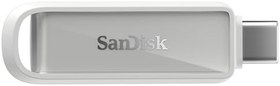 Resim SanDisk USB Tip-C ile 256GB Telefon Sürücüsü - 150MB/sn'ye kadar, USB 3.2 Gen 1, Type-C iPhone, iPad, Mac Cihazları için Flash Sürücü, Arctic White - SDIXS0N-256G-GN6NE 