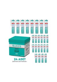 Resim Sukes Universal Şeffaf Silikon 280 Gr 24 Lü Paket 