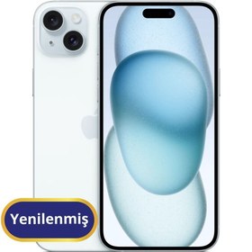 Resim Apple iPhone 15 Plus Yenilenmiş TR Garanti | 256 GB Mavi 