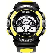 Resim Sunshine022 Honorx Spor Digital Saat Sarı Kadran Kronometre Tarih Öğrenci Ve Doğum Günü Hediyesi Diğer 