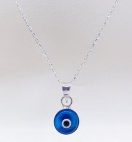 Resim Nazar Boncuğu Kadın Gümüş Kolye 499519925 