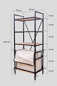 Resim Mudesa MDS5MRF003 Çamaşır ve Kirli Sepeti - Banyo İçin 