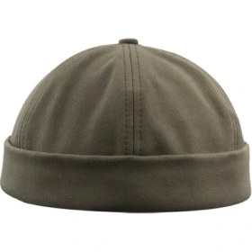 Resim Xphone Store Retro Keten Şapka - Yeşil (Yurt Dışından) 